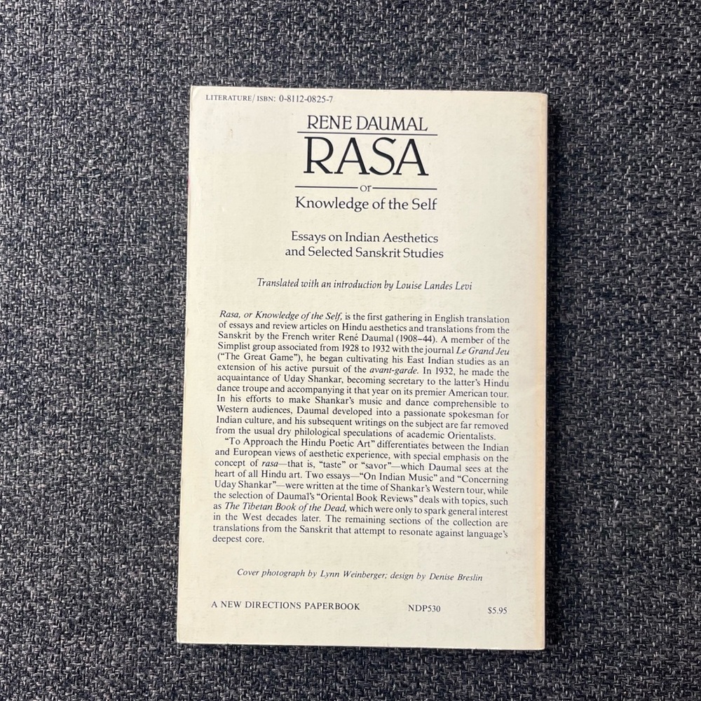 •Vintage Rasa by Rene Daumal• - Picture 6 of 6